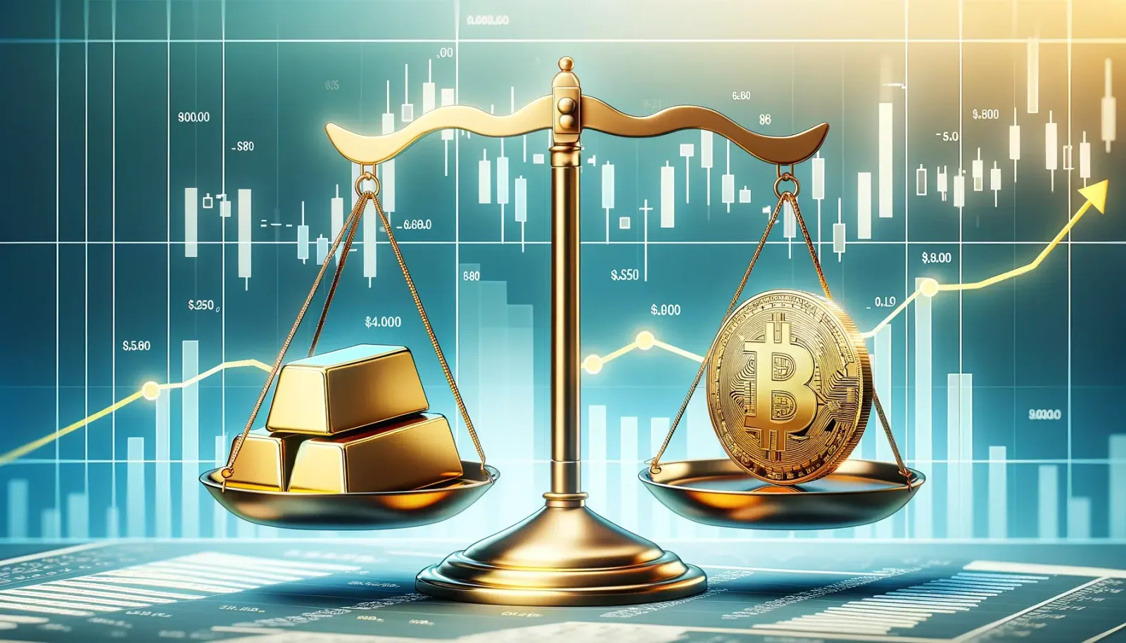 Goud op recordhoogte: kan Bitcoin volgen?