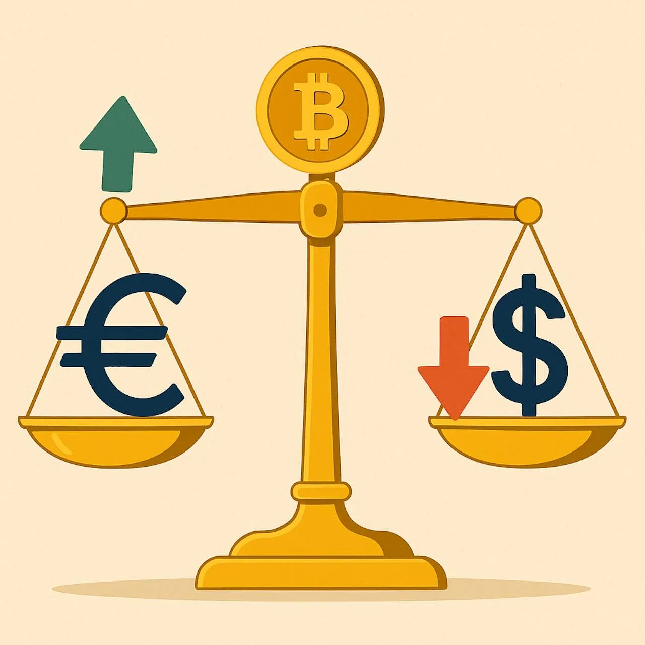 Bitcoin 100k en toch heb je minder euro’s, hoe komt dat?